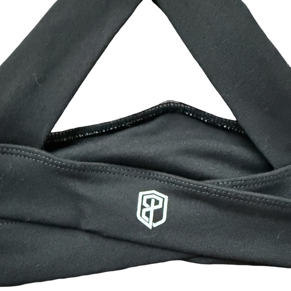 Born Primitive (EUC) Women’s Double Cross Sports Bra (Black) - Picture 3 of 9